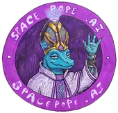 Silex — hand-drawn badge portrait by Ace